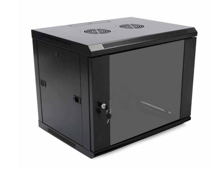 Fortis Data Cabinet Wall/Floor Mount 600mm Width Assembled (4U-15U) 