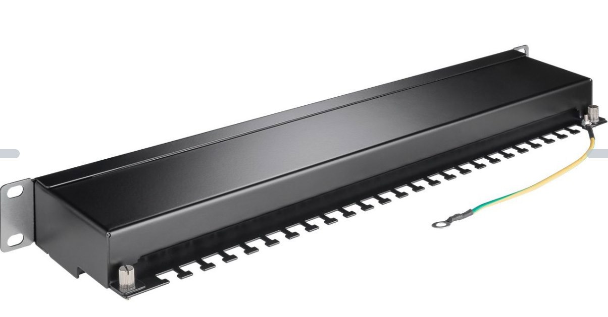 19-inch Patch Panel 24 Port STP Shielded