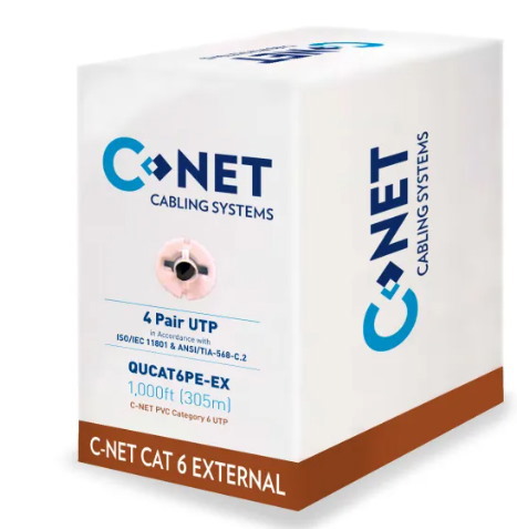 CNET CAT6 External Cable 305MTR