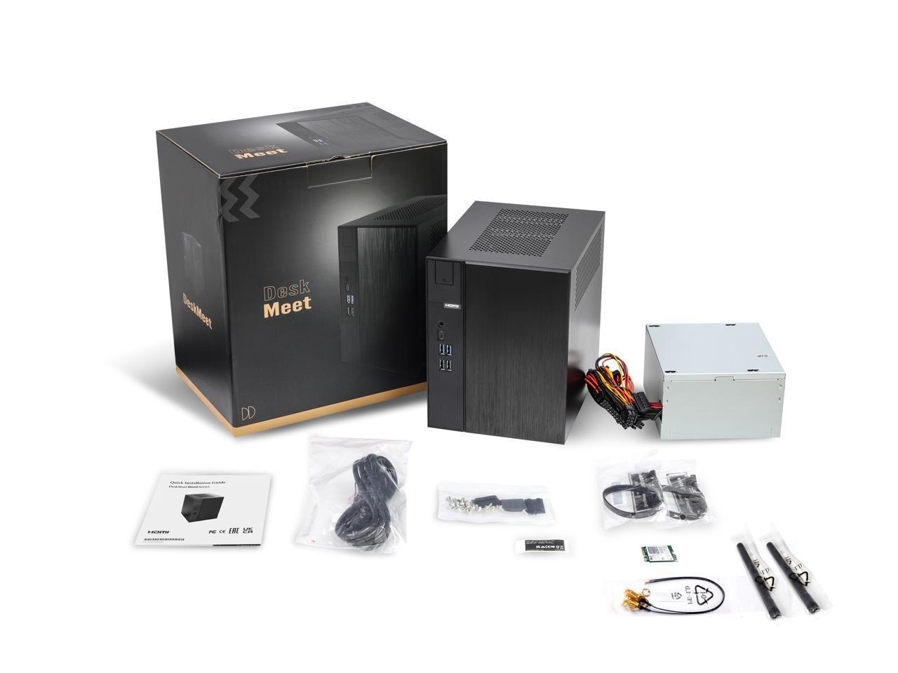 ASRock Deskmeet B660 Intel 12TH Gen Mini PC Barebone System Supports A Discrete Itx Video Card Slot