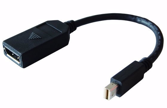 8Ware Mini Display Port DP To Display Port DP 20-Pin Male To Female Adapter Cable