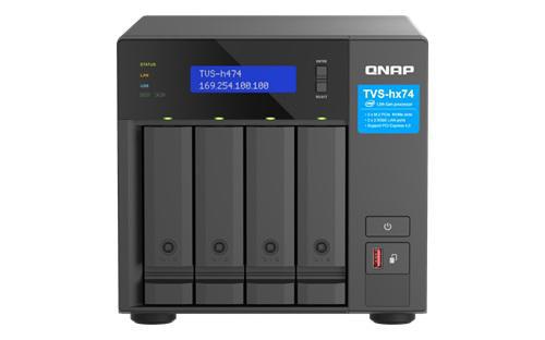 Qnap 4-Bay Nas (No Disk) Intel 2-Core 3.7GHz, 8GB, 2.5GbE(2), M.2(2), PCIe, TWR, 3YR WTY