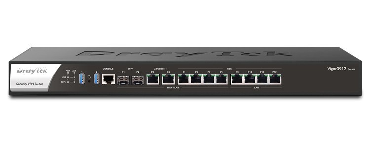 DrayTek Vigor 3912 Multi-WAN Security Appl.