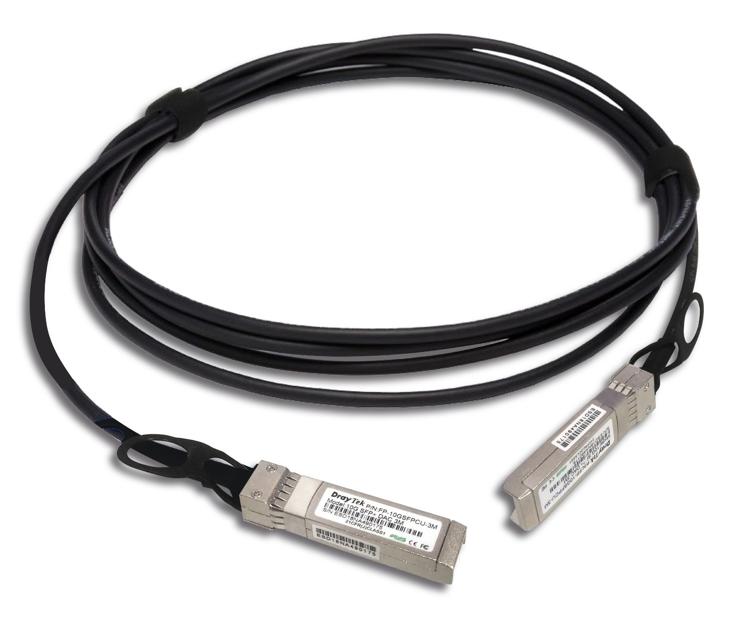 Draytek Dac Kabel 1/10 GB Voor SFT/SFT+. 3M