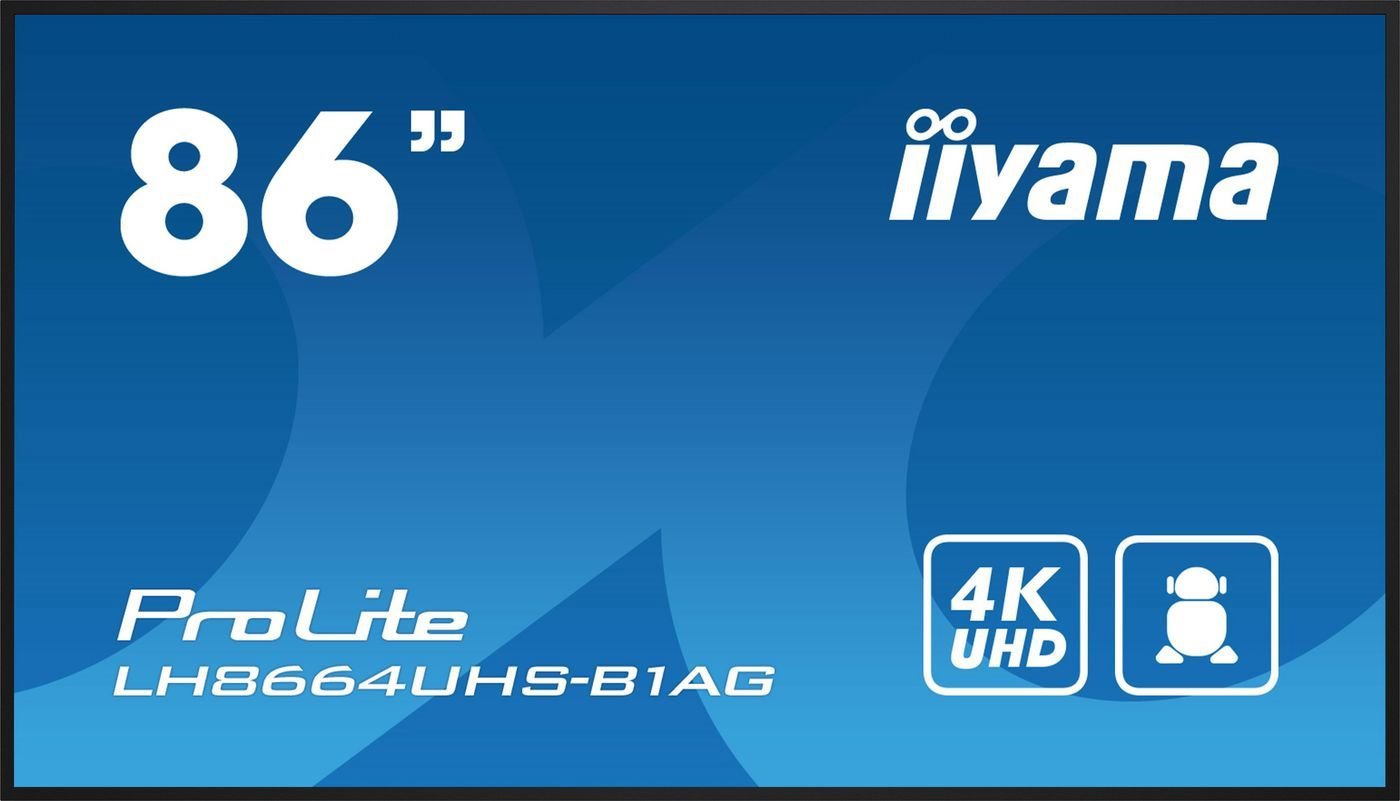 Iiyama 86iW LCD 4K Uhd Ips