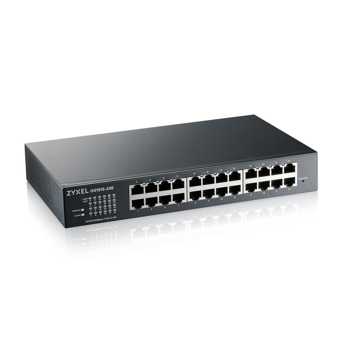 Zyxel Gs1915-24E 24-Port GbE SmartSwitch