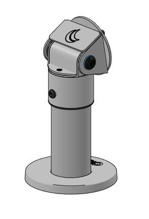 Ergonomic Solutions TabTilt On 120MM SP2 Pole With Rotation