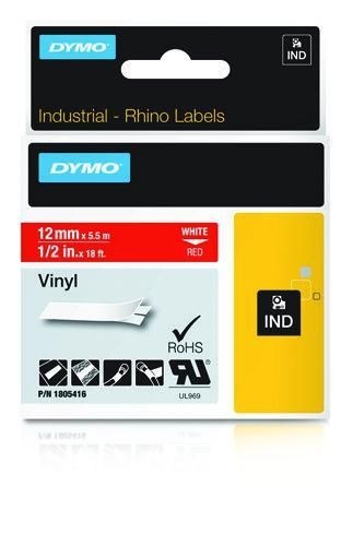 Dymo Rhino Label Ind, Vinyl