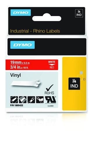 Dymo Rhino Tape Vinyl 19MM/5.5M