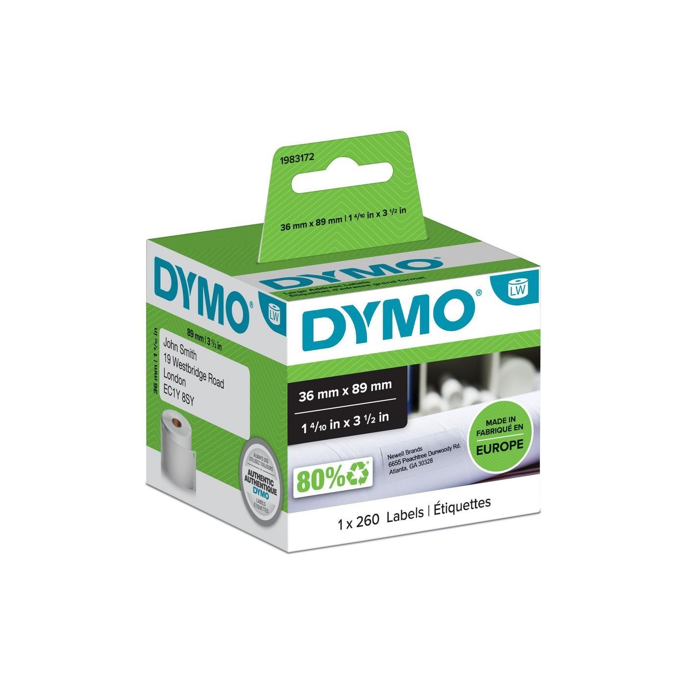 Dymo Address Labels Big 36