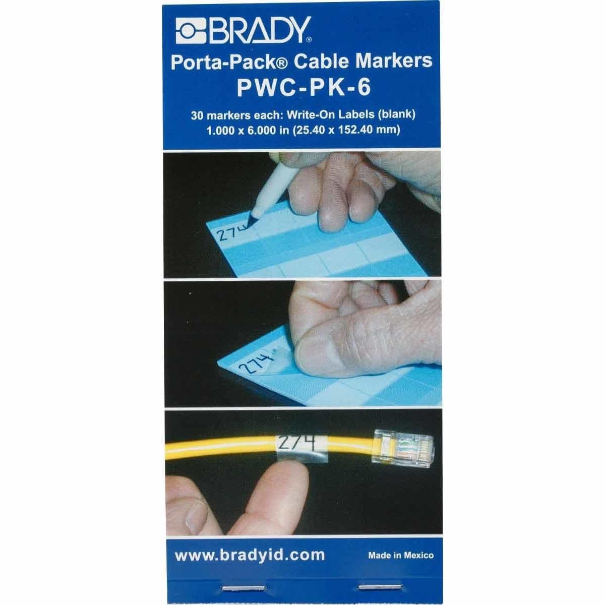 Brady Porta-Pack Wire Marker Books