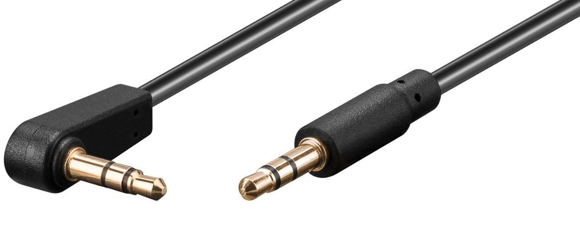 Microconnect 3.5MM Minijack Cable 0,5M 90�