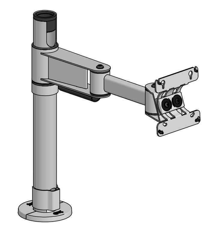 Ergonomic Solutions SpacePole Arc Vesa 75/100