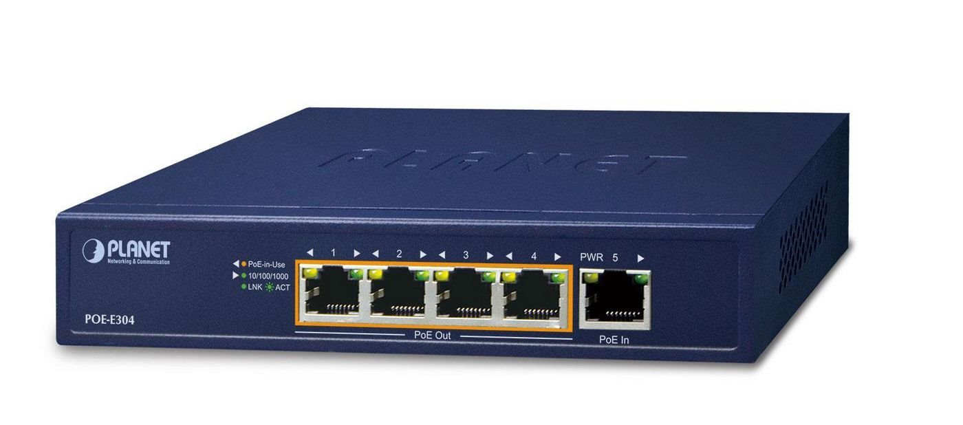 Planet 1-P 60W Ultra PoE To 4-P