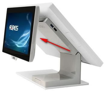 Aures 2ND 10.1" Screen, Yuno, White
