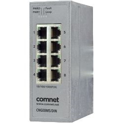 Comnet Managed Switch, 8 Port 10/100
