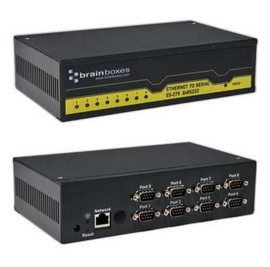 Brainboxes Ethernet 8 Port RS232
