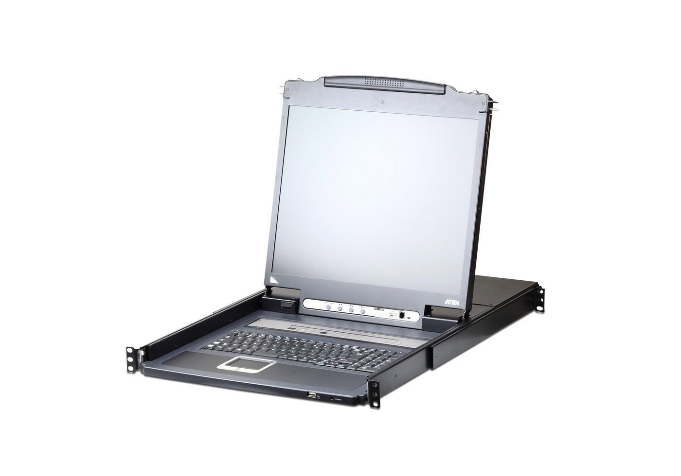 Aten 8 Port 17" LCD KVM Over Ip