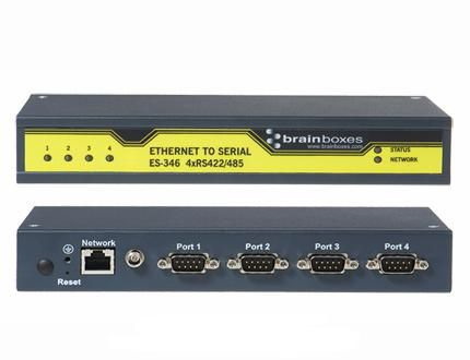 Brainboxes Ethernet 4 Port RS422/485