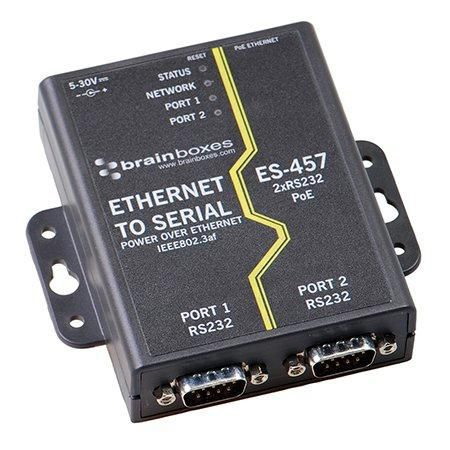 Brainboxes 2 Port RS232 PoE