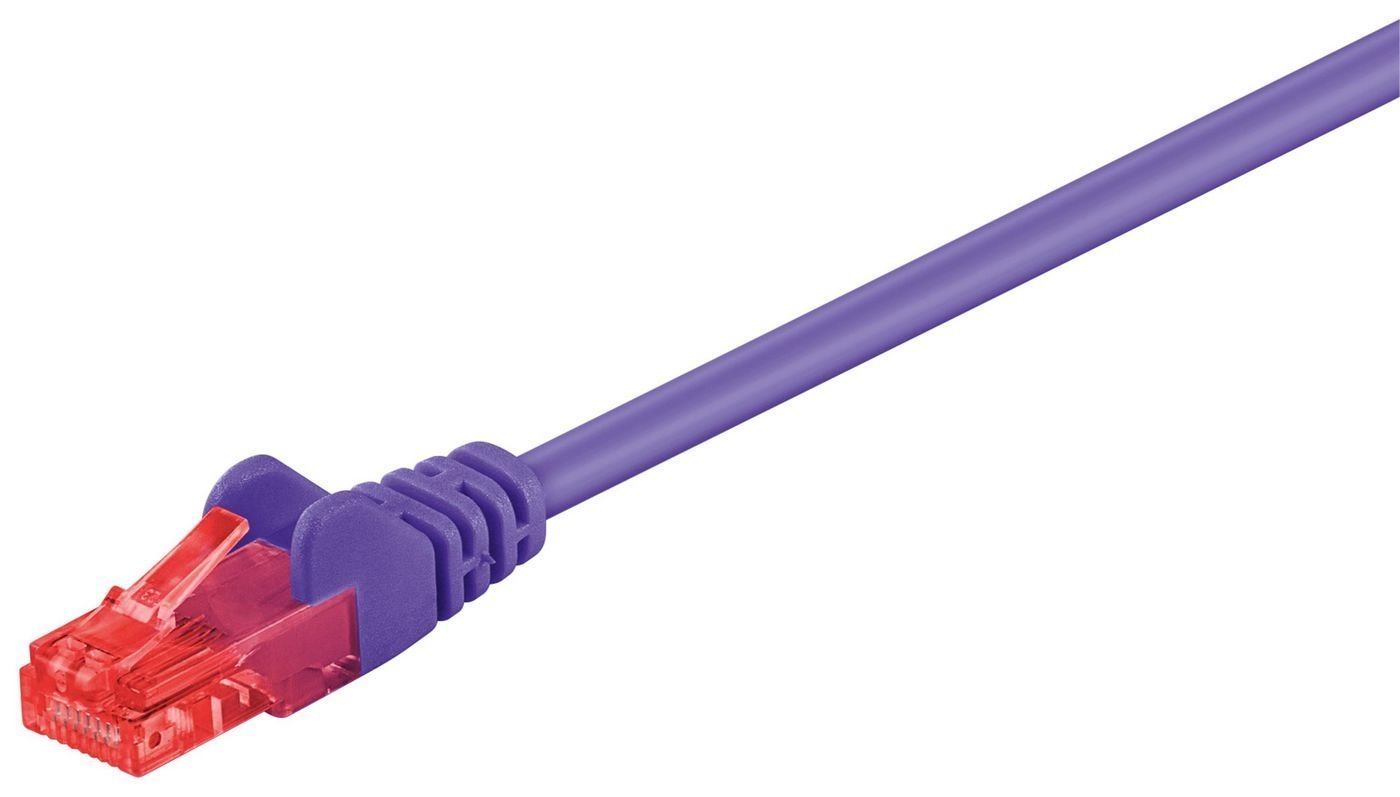 Microconnect U/Utp Cat6 2M Purple PVC