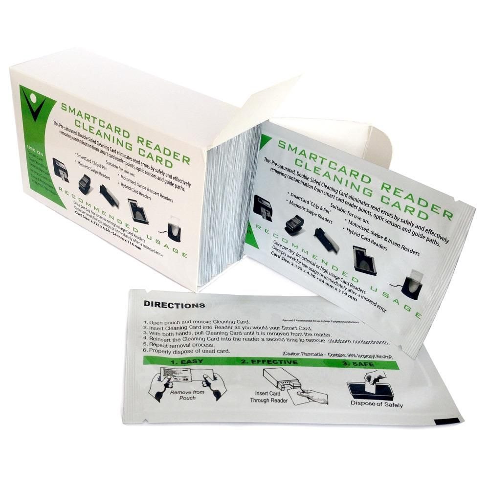 MagTek Cleaning Cards, 50Pcs/Box