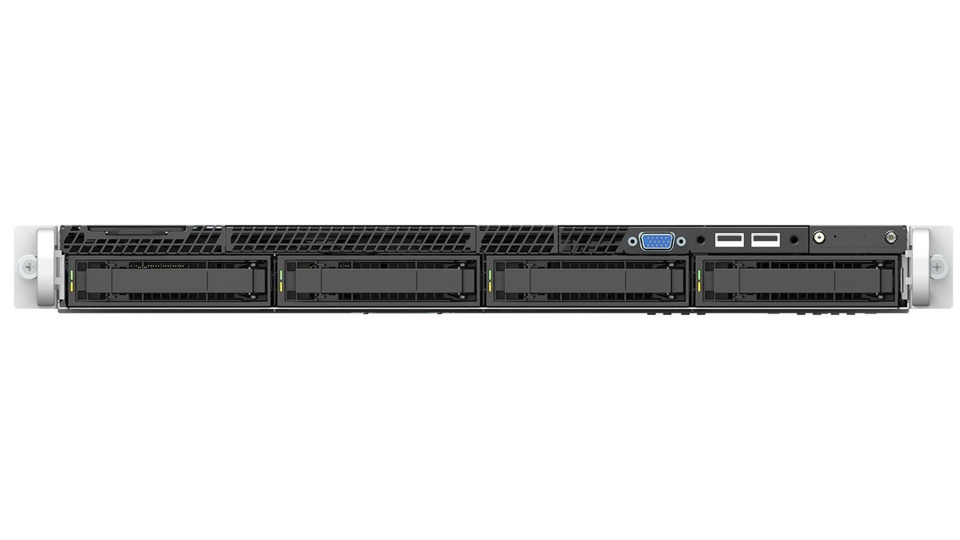 Intel Server System R1304WFTYSR Server Barebone System - 1U Rack-mountable - 2 x Processor Support