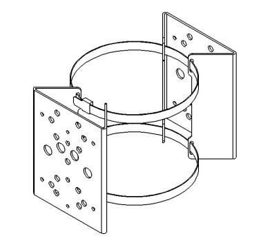 Raytec Pole Mount for Illuminator