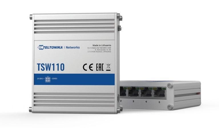 Teltonika TSW110 L2 Unmanaged Switch