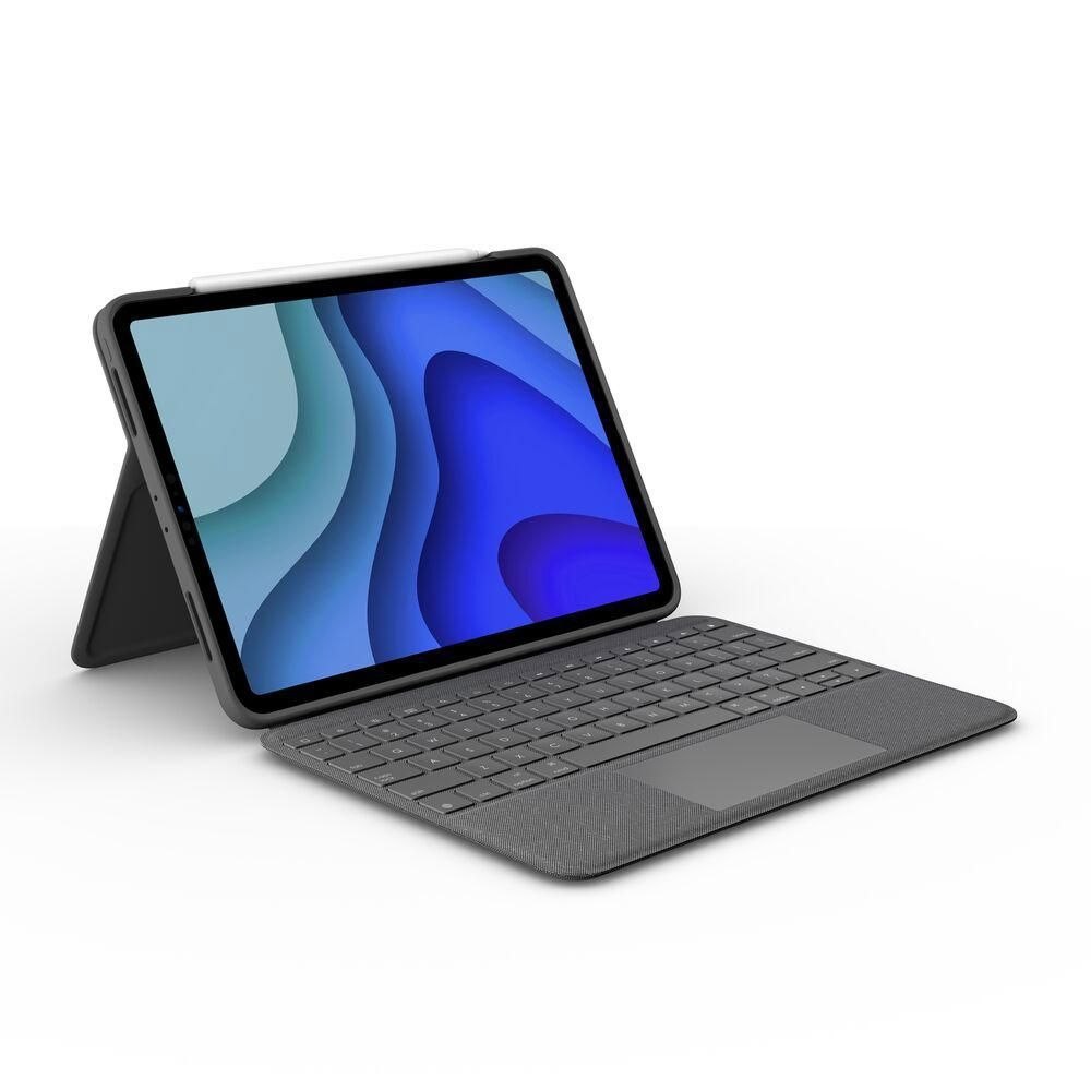 Logitech Folio Touch Grey Uk Intnl