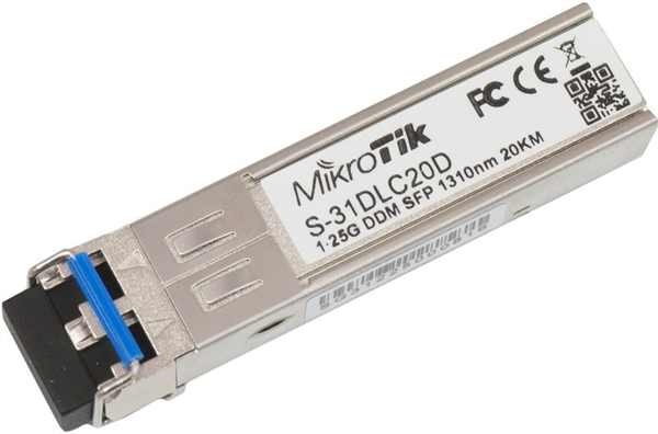 Mikrotik 1.25G SFP Single-Mode Transceiver LC Connector