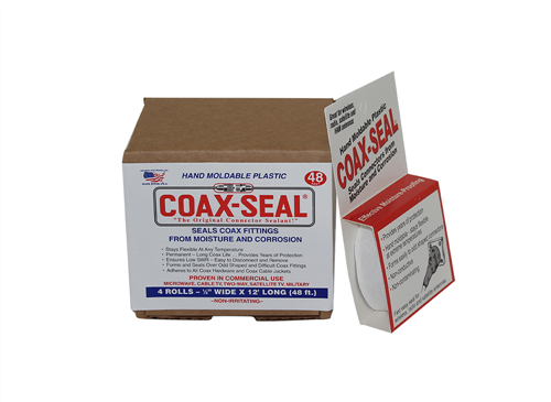 Generic Coax-Seal Hand Moldable Weatherproofing Tape (4 Pack)