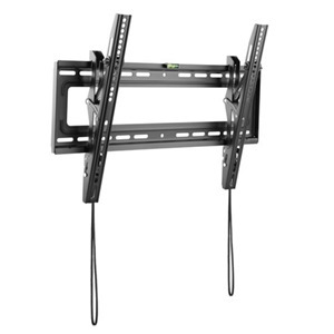 Brateck 37'-75' Tilt Curved & Flat Panel TV Wall Mount. Max Load 50KG. TV To Wall: 40MM. Max Vesa 600X400 Colour: Black.