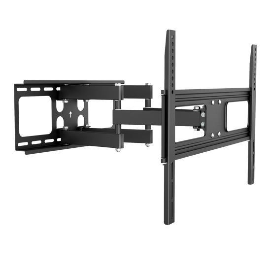 Brateck 37'-70' Full Motion Bracket Extend, Tilt And Swivel. Vesa Support Up To: 600X400. Max Arm Extension - 510MM. Curved Display Compatible. Max Load: 70Kgs.