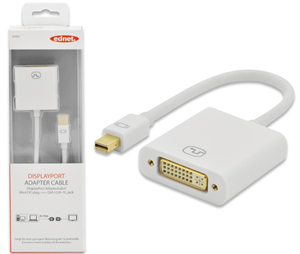 84509 Ednet Mini DisplayPort (M) To Dvi-I (F) Adapter Cable 84509