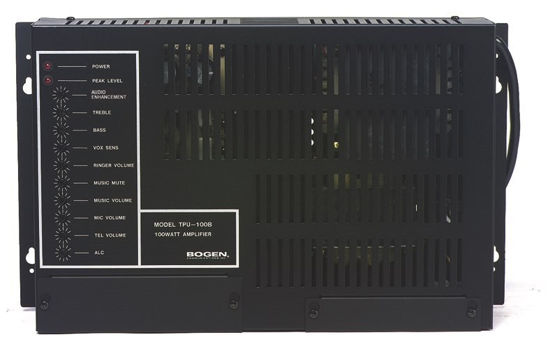 Bogen 100 Watt Amplifier W/Alc And Aphex Aural