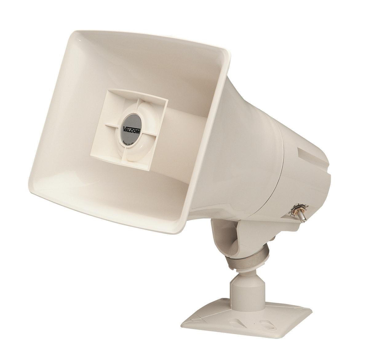 Valcom 15 Watt Marine Horn - White