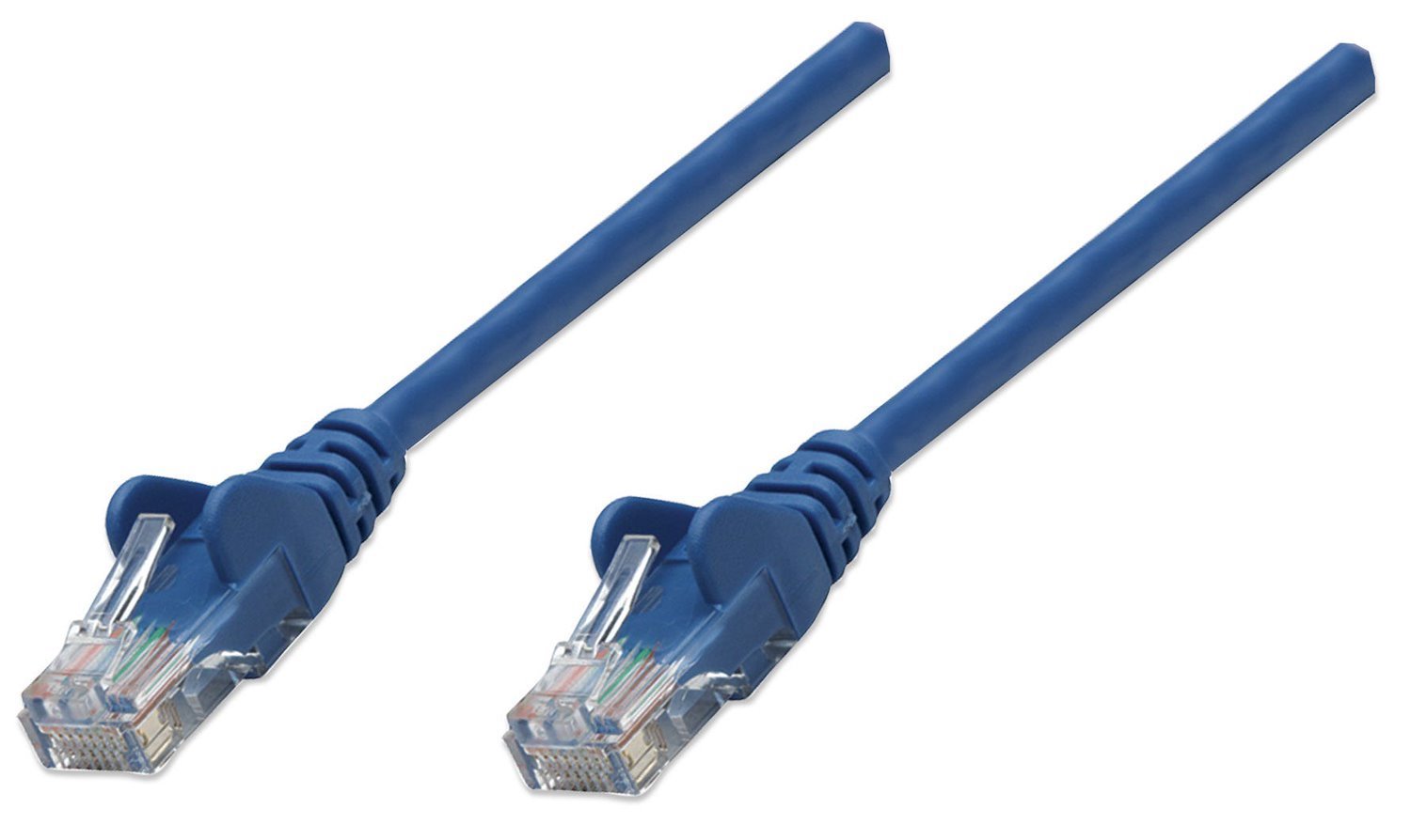 Intellinet CAT6e Boot Patch Cord 2 FT Blue