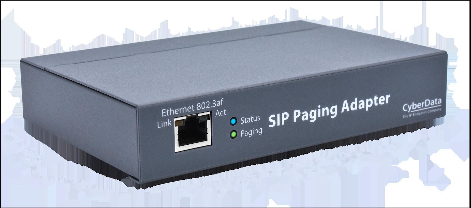 CyberData Sip Paging Adapter Voip