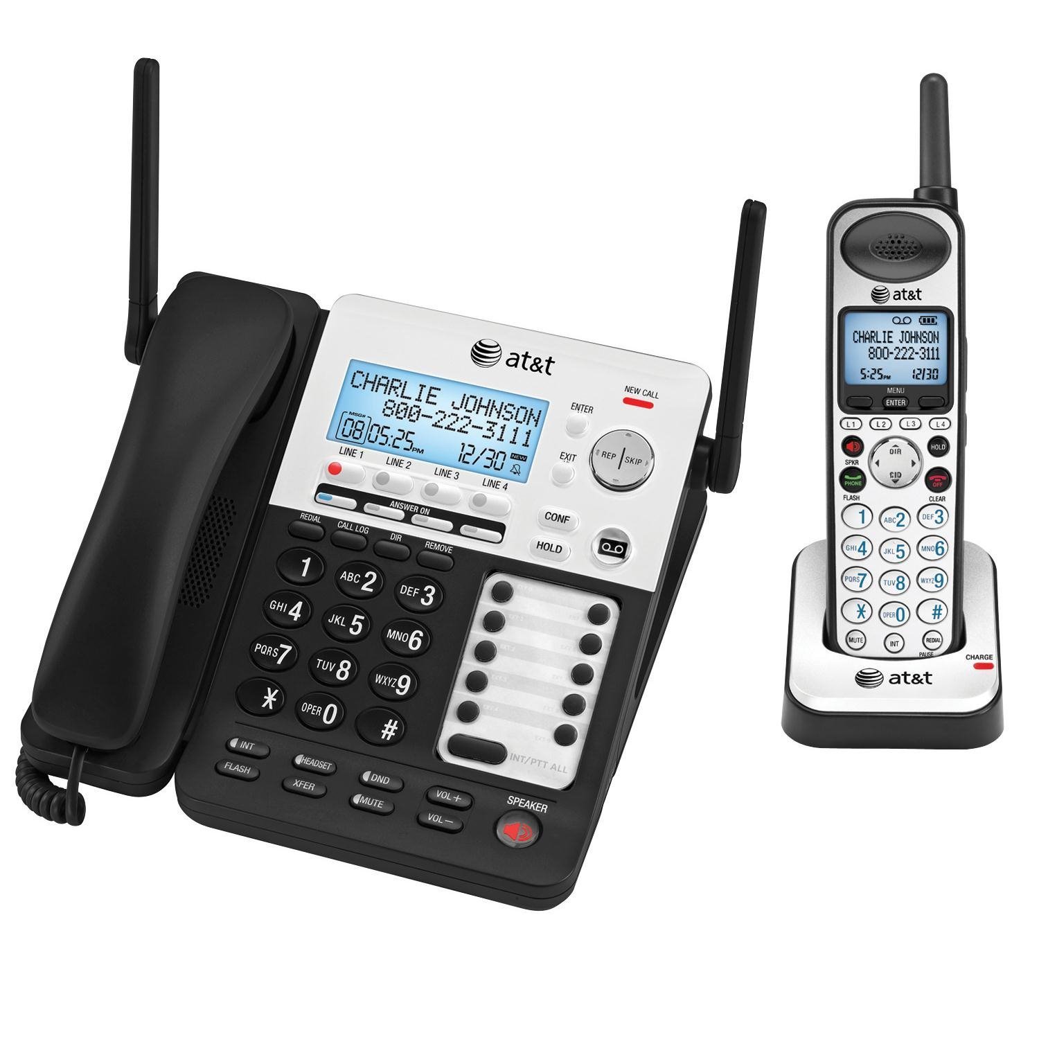 At&T SynJ 4-Line Corded/Cordless SMB