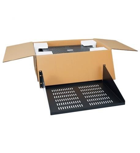 Icc Rack Shelf, 15In Single Vented,3Rms, 2PK