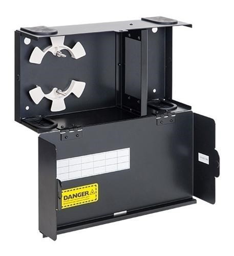 Icc Wall Enclosure,Fiber,2-Panel,Single Door