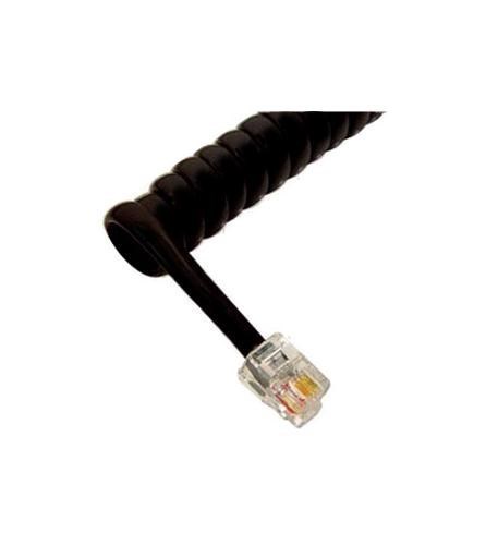 CableSys Gcha444006-Ffb / 6' Flat BK Handset Cord
