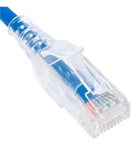 Icc Patch Cord, Cat 6 Slim Clear SR 25PK 5FT