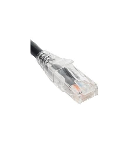 Icc Patch Cord CAT5e Clear Boot 10FT Black