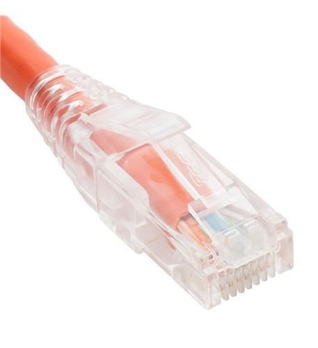 Icc Patch Cord Cat6 Clear Boot 7' Orange