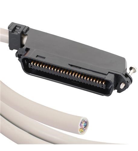 Icc 25-PR Cable Assembly, M-BLUNT,90deg, 5'