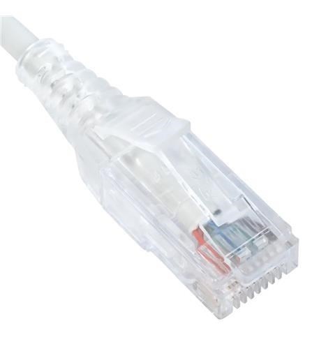 Icc Patch Cord, Cat 6 Slim Clear SR 10PK 3F