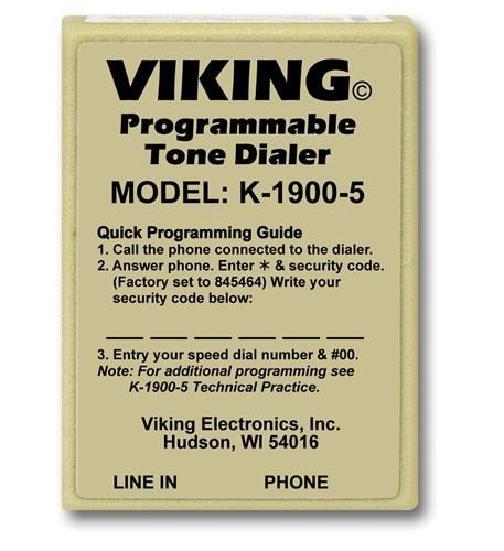 Viking Electronics Viking Hot Dialer With Touch Tone