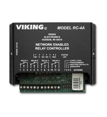 Viking Electronics Network Enabled 4 Relay Controller